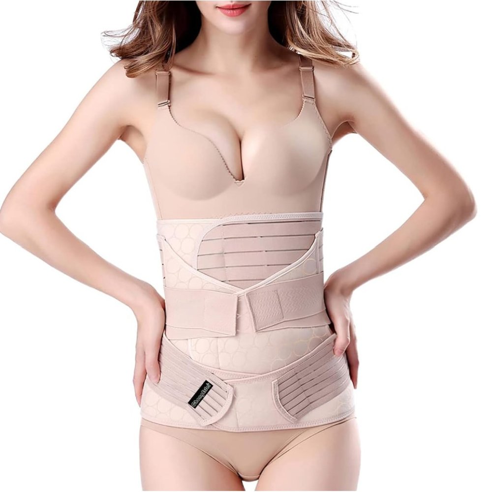 3-in-1 Postpartum Belly Wrap One Size